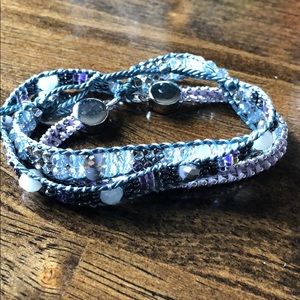 Waterlily wrap bracelet- NWOT